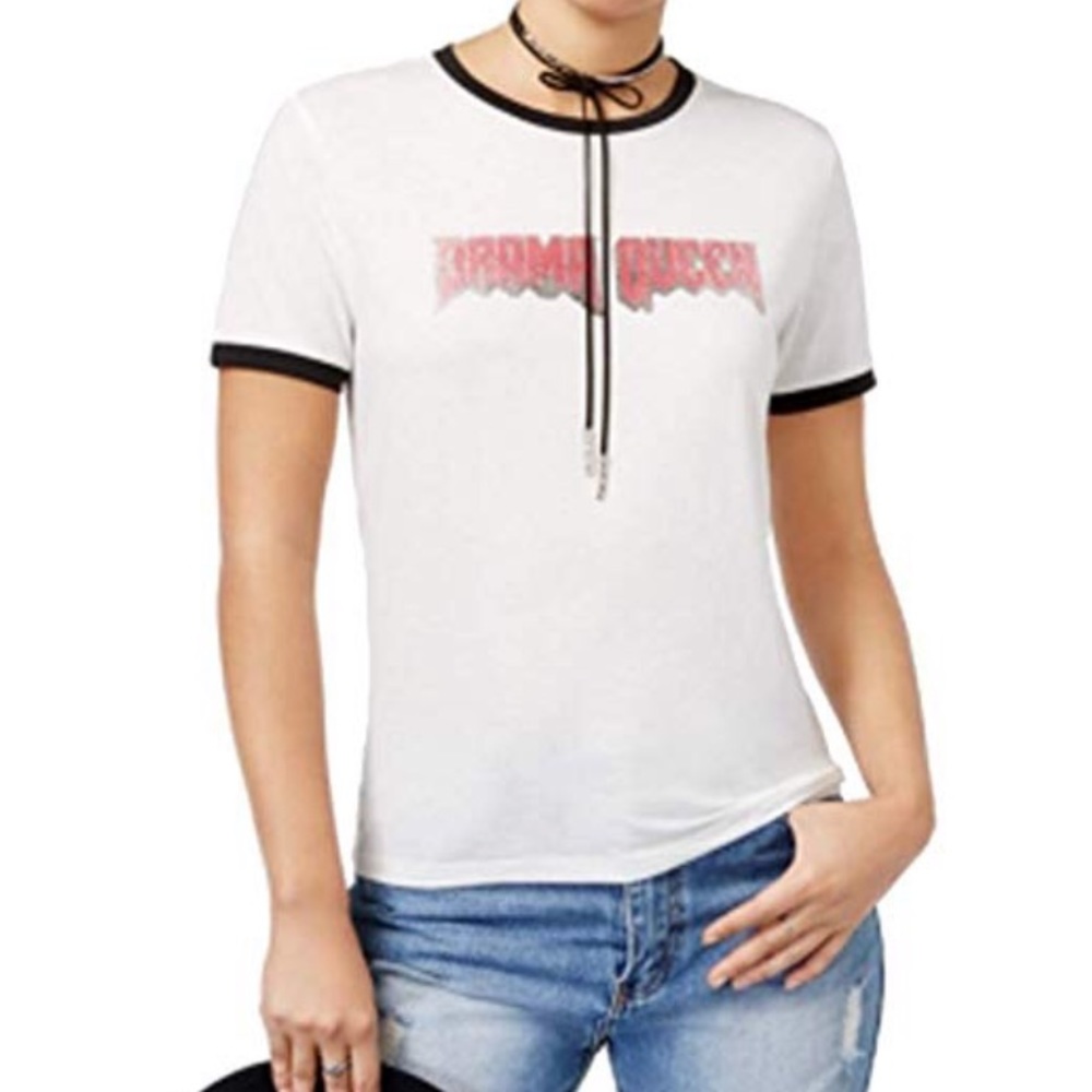 2KUHL DRAMA QUEEN GRAPHIC Tee  “DRAMA QUEEN” WHITE T-SHIRT S